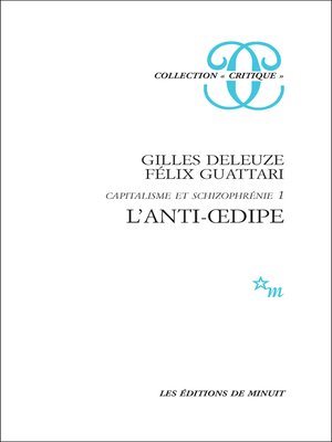 cover image of L'Anti-Œdipe